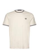 Fred Perry Twin Tipped T-Shirt Kräm