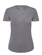 Icebreaker Women Merino Blend 125 Cool-Lite™ Sphere Ss Tee Grå