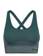 Hummel Hmlclea Seamless Sports Top Grön