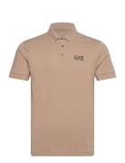 EA7 Polo Shirt Beige