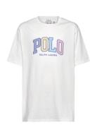 Ralph Lauren Kids Logo Cotton Jersey Tee Vit