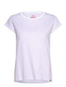 Mads Nørgaard Organic Favorite Stripe Teasy Lila