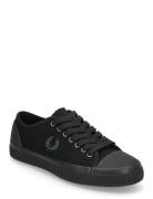 Fred Perry Hughes Low Canvas Svart