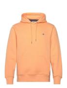 GANT Reg Shield Hoodie Orange