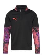 PUMA Individualcup 1/4 Zip-Top Jr Svart