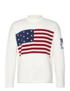 Polo Ralph Lauren The I Heart Polo Flag Sweater Vit