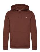 Dickies Oakport Hoodie Brun