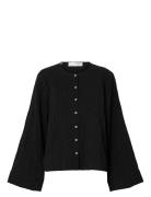 Selected Femme Slfcoria Ls Shirt B Svart