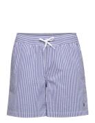 Ralph Lauren Kids Traveler Stretch Seersucker Swim Trunk Blå