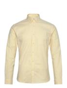 Lindbergh Yarn Dyed Oxford Superflex Shirt L/ Gul