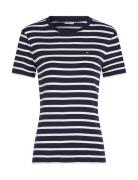 Tommy Hilfiger New Cody Slim Boat-Nk 3/4Slv Marinblå