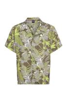 BOSS Beach Shirt Khaki Green