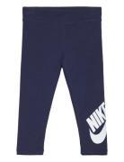 Nike Le-Knit Legging Marinblå