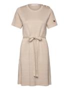 BUSNEL Mariette Solid Dress Beige