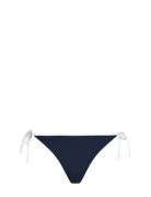 Tommy Hilfiger Cheeky String Side Tie Marinblå