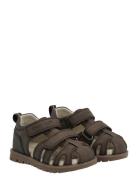 En Fant Sandal Velcro Brun