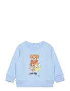 Ralph Lauren Baby Polo Bear Fleece Sweatshirt Blå