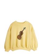 Mini Rodini Violin Sp Sweatshirt Gul