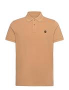 Timberland Pique Short Sleeve Polo Beige