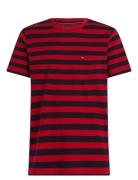 Tommy Hilfiger Essential Solid Pocket Tee Röd