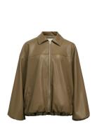 Object Objselma Lo L/S Bomber Jacket 138 Khaki Green