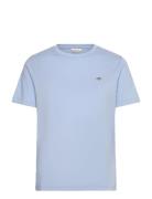 GANT Reg Shield Ss T-Shirt Blå