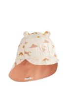 Liewood Gorm Reversible Sun Hat With Ears Beige