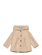 Mango Hooded Jacket Brun