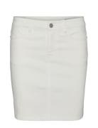 Vero Moda Vmluna Hr Denim Skirt Mix Ga Vit