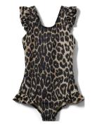 Sofie Schnoor Baby And Kids Ginask Swimsuit Brun