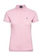 Ralph Lauren Golf Slim Fit Stretch Polo Shirt Rosa