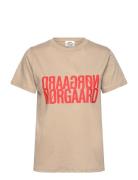 Mads Nørgaard Single Organic Trenda P Tee Beige