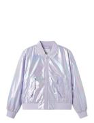 Name It Nkfmolina Bomber Jacket Shiny Lila