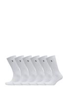 Polo Ralph Lauren Cotton-Blend Sock 6-Pack Vit