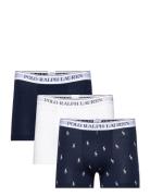 Polo Ralph Lauren Classic Stretch-Cotton Trunk 3-Pack Marinblå