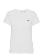 Levi's® Perfect Vneck White + Cotton Vit