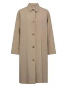 MOS MOSH Mmbora Rain Trenchcoat Beige