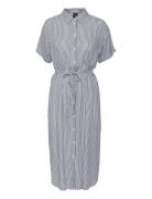 Vero Moda Maternity Vmmbumpy Ss Calf Shirt Dress Wvn Ga Grå