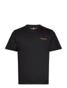 Timberland Small Linear Logo Print Tee Svart