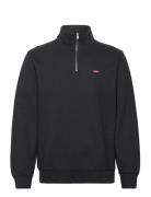 Levi's® Original Hm 1/4 Zip Blacks Svart