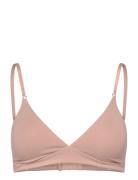 Lindex Bra Soft Bra Carin Cotton Beige