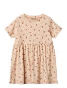 Wheat Jersey Dress S/S Anna Beige