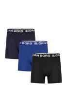 Björn Borg Bamboo Cotton Blend Boxer 3P Marinblå