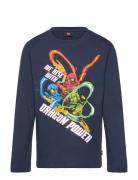 LEGO Kidswear Lwtaffy 206 - T-Shirt L/S Marinblå