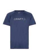 Craft Core Essence Logo Tee M Marinblå