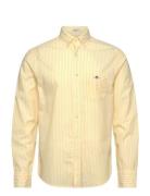 GANT Reg Classic Poplin Stripe Shirt Gul