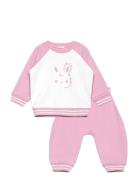 United Colors Of Benetton Set Sweater+Trousers Rosa