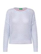 United Colors Of Benetton Boat-Neck Sweat.l/S Blå