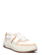 Lauren Ralph Lauren Harlie Color-Blocked Leather Sneaker Vit