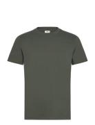 Mango 100% Cotton Slim-Fit T-Shirt Grön